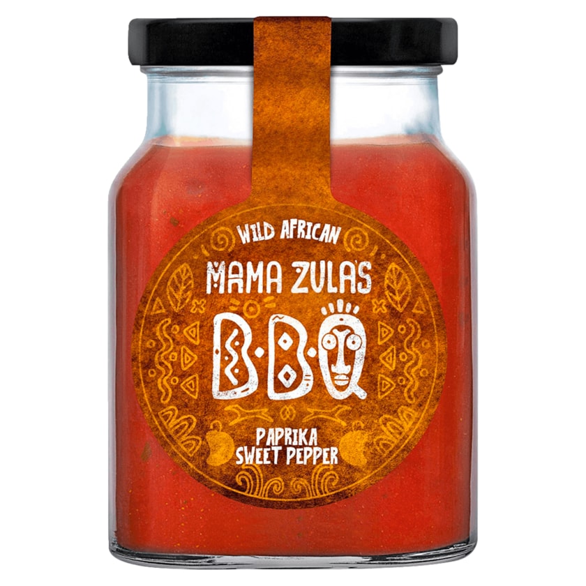 Mama Zula's Wild African BBQ Paprika Sweet Pepper 320ml